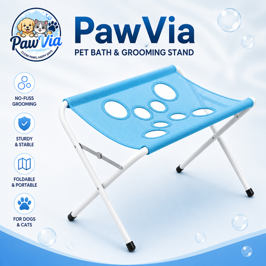 PawVia™ Pet Comfort Grooming Stand