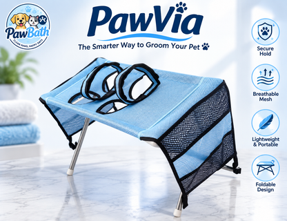 PawVia™ Pet Comfort Grooming Stand